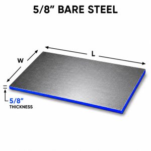 5/8 bare steel plate A36
